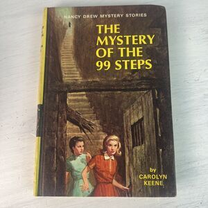 Nancy Drew Mystery Stories #43 The Mystery of the 99 Steps Hardcover 1966